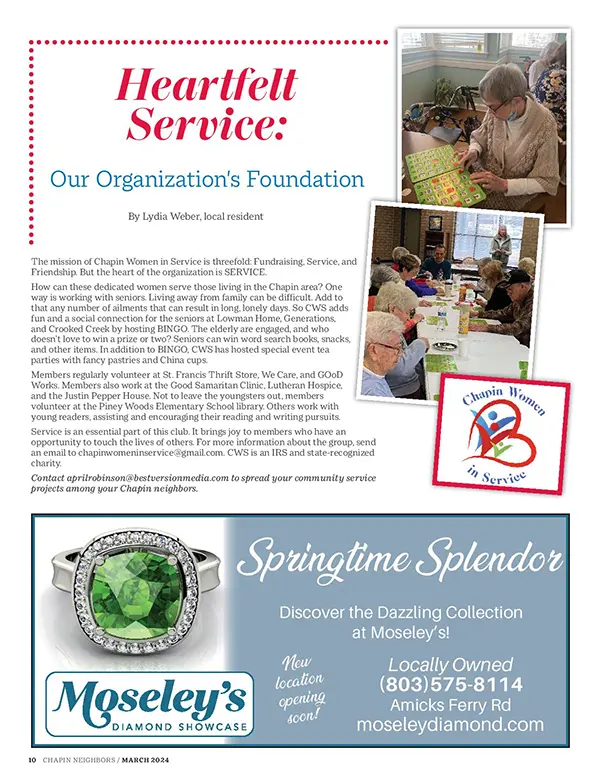 Chapin Women in the News